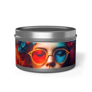 Tin Candles Young Woman Glamour