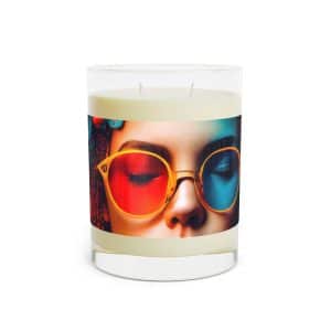 Scented Candle - Full Glass, 11oz Young Woman Glamour