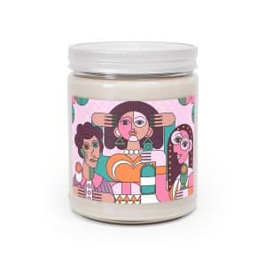 Scented Candles, 9oz Three Picasso Women